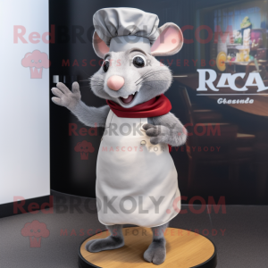 Silver Ratatouille maskot...