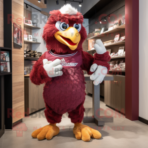 Maroon Eagle mascotte...