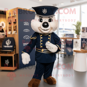 Navy Guinness maskot...