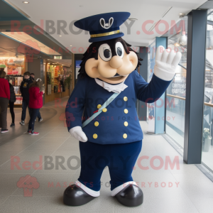 Postava maskota Navy...