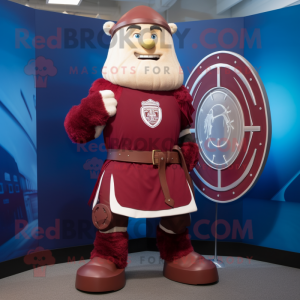 Maroon Celtic Shield...