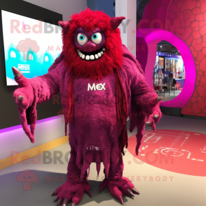 Magenta Demon mascotte...