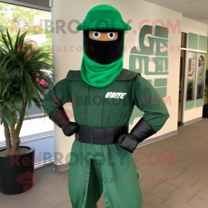 Costume de mascotte Gi Joe...