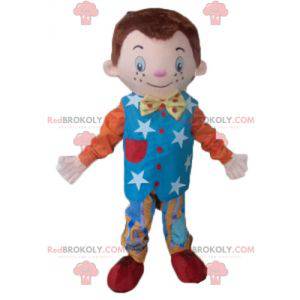 Mascote do famoso personagem de desenho animado do Noddy -