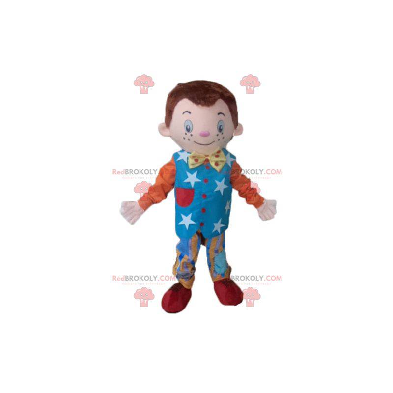 Noddy beroemde stripfiguur mascotte - Redbrokoly.com