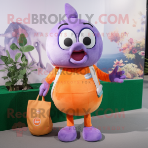 Lavendel abrikoos mascotte...