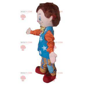 Noddy beroemde stripfiguur mascotte - Redbrokoly.com