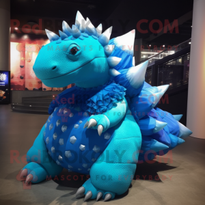 Blauer Ankylosaurus...