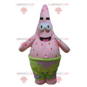 Mascot Patrick famous pink starfish from SpongeBob SquarePants