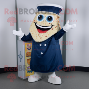 Navy Pizza Slice mascotte...