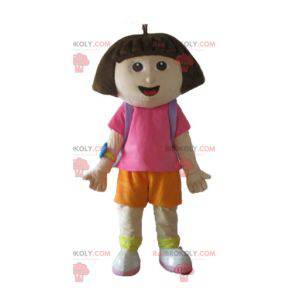 Dora the Explorer berömda tecknad tjejmaskot - Redbrokoly.com