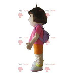 Dora the Explorer berömda tecknad tjejmaskot - Redbrokoly.com