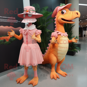 Perzik Spinosaurus mascotte...