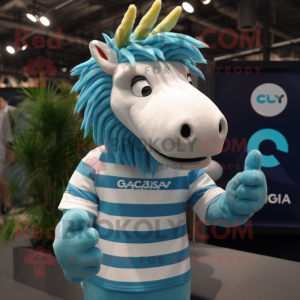 Cyan Quagga mascotte...