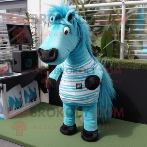 Cyan Quagga mascotte...