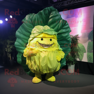 Lemon Yellow Cabbage Leaf...