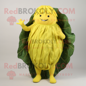 Lemon Yellow Cabbage Leaf...