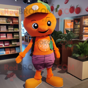 Orange Raspberry mascotte...