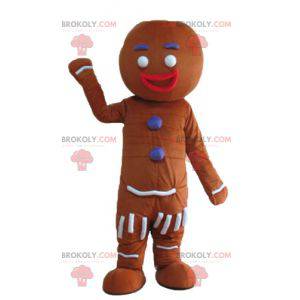 Mascot Ti famous gingerbread cookie in Shrek - Redbrokoly.com