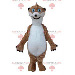Timon brown and white lemur mascot - Redbrokoly.com