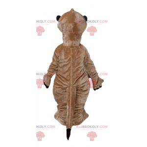 Timon bruine en witte maki mascotte - Redbrokoly.com