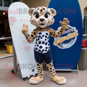 Navy Cheetah mascotte...