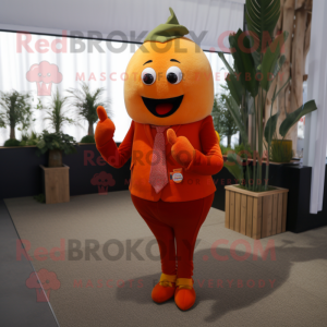 Orange Pepper maskot...