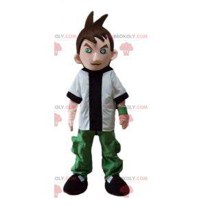 Cartoon young teen boy mascot - Redbrokoly.com