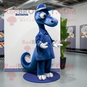 Navy Diplodocus mascotte...