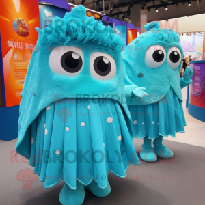 Cyan Enchiladas maskot...