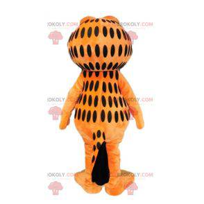 Mascotte de Garfield célèbre chat orange de dessin animé -
