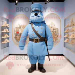 Sky Blue Civil War Soldier...