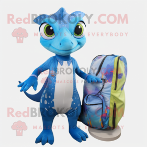 Blue Geckos mascotte...