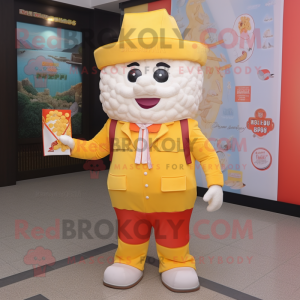  Pop Corn maskot kostym...