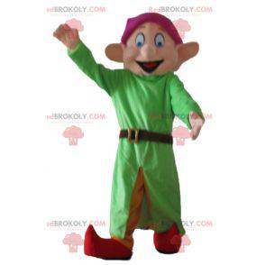 Mascot Dopey famous dwarf Snow White - Redbrokoly.com