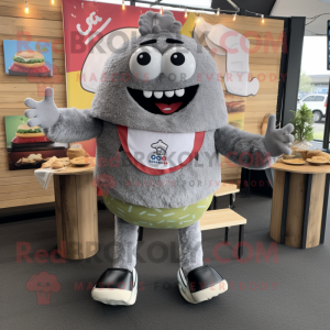 Gray Burgers mascotte...