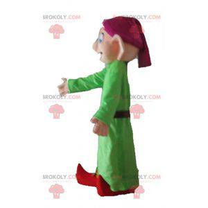 Mascot Dopey famous dwarf Snow White - Redbrokoly.com