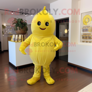 Sitrongul sjokolade maskot...
