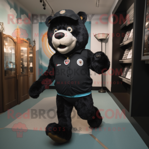 Black Bear maskot kostume...