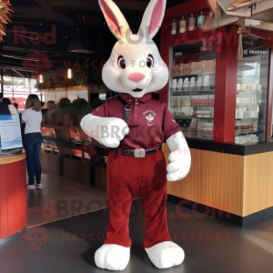 Maroon Rabbit mascotte...