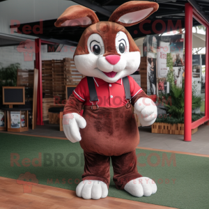 Maroon Rabbit mascotte...