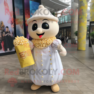  Pop Corn maskot kostume...