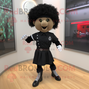 Sorte irske dansesko maskot...