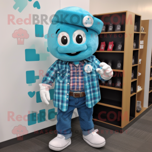 Cyan Raspberry mascotte...