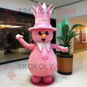 Pink Pineapple mascotte...