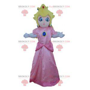 Mascot Princess Peach famous Mario character - Redbrokoly.com