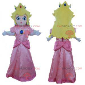 Mascot Princess Peach famous Mario character - Redbrokoly.com