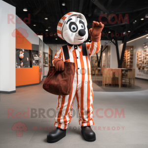 Rust Mime mascotte kostuum...