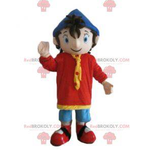 Noddy beroemde stripfiguur mascotte - Redbrokoly.com