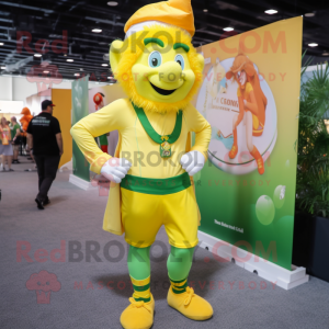 Sitrongul Leprechaun maskot...